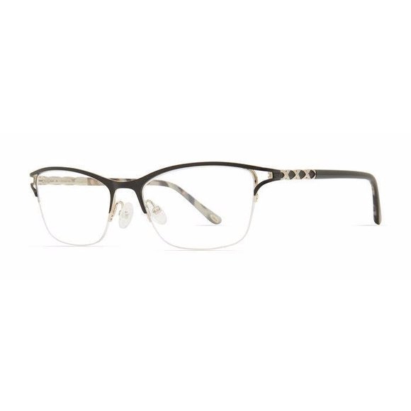 EMOZIONI EM-4398 Eyeglasses I46-MT-BK-GD 52mm
